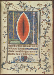 Détail du Christ médiateur, de Colijn de Coter
