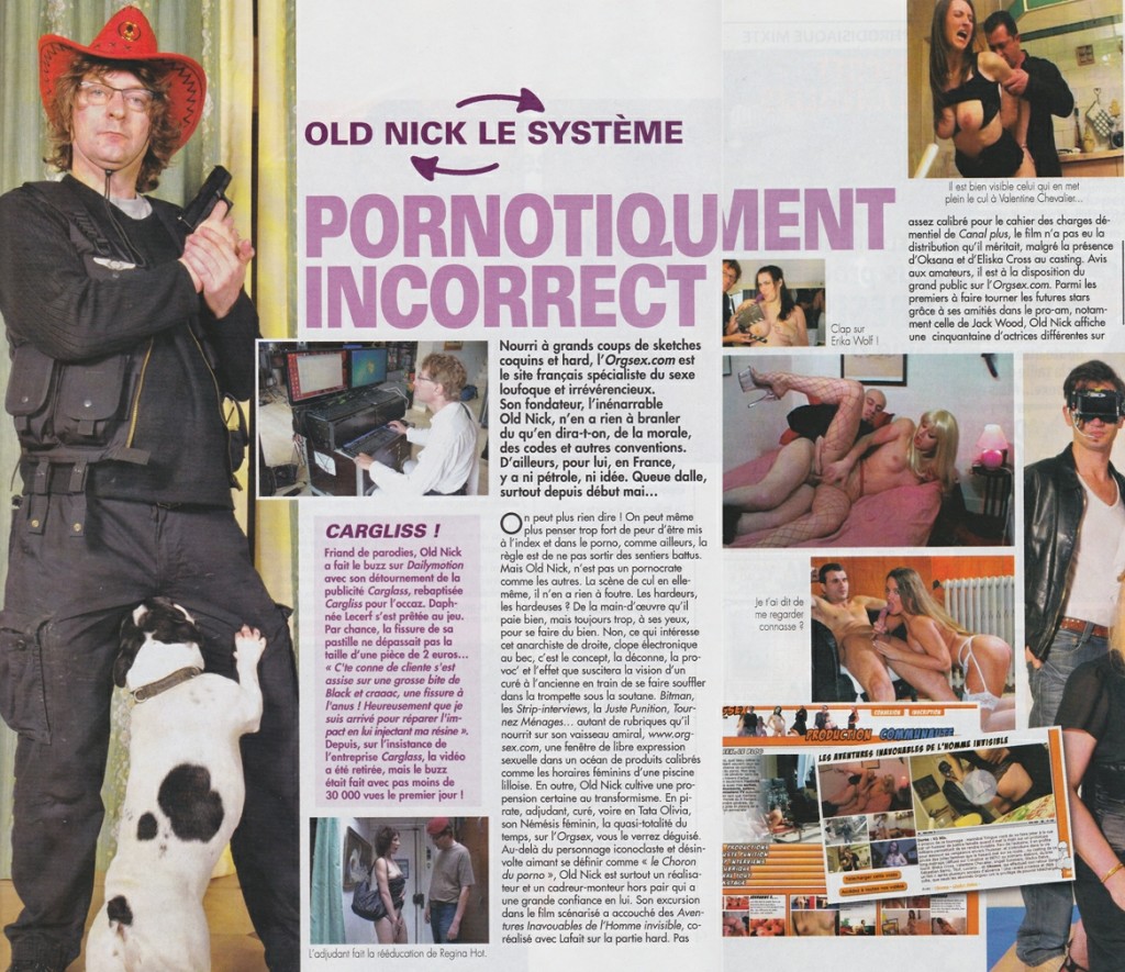 Certains font dans le « pornotiquement incorrect »… mais ne passeront jamais Sur Canal +.