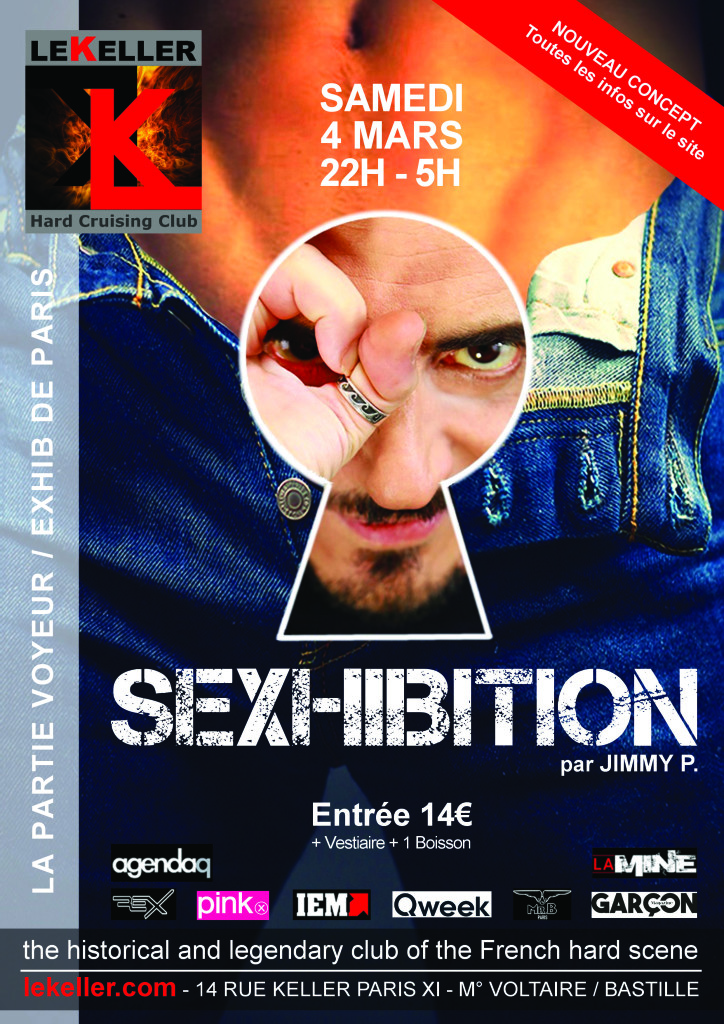 LVDX - GAY - SOIREE - Sexhibition - Visuel (2) - Affiche