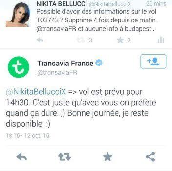 LVDX - CLASH - Nikita Bellucci enflamme les réseaux sociaux - Visuel (2) - Tweet