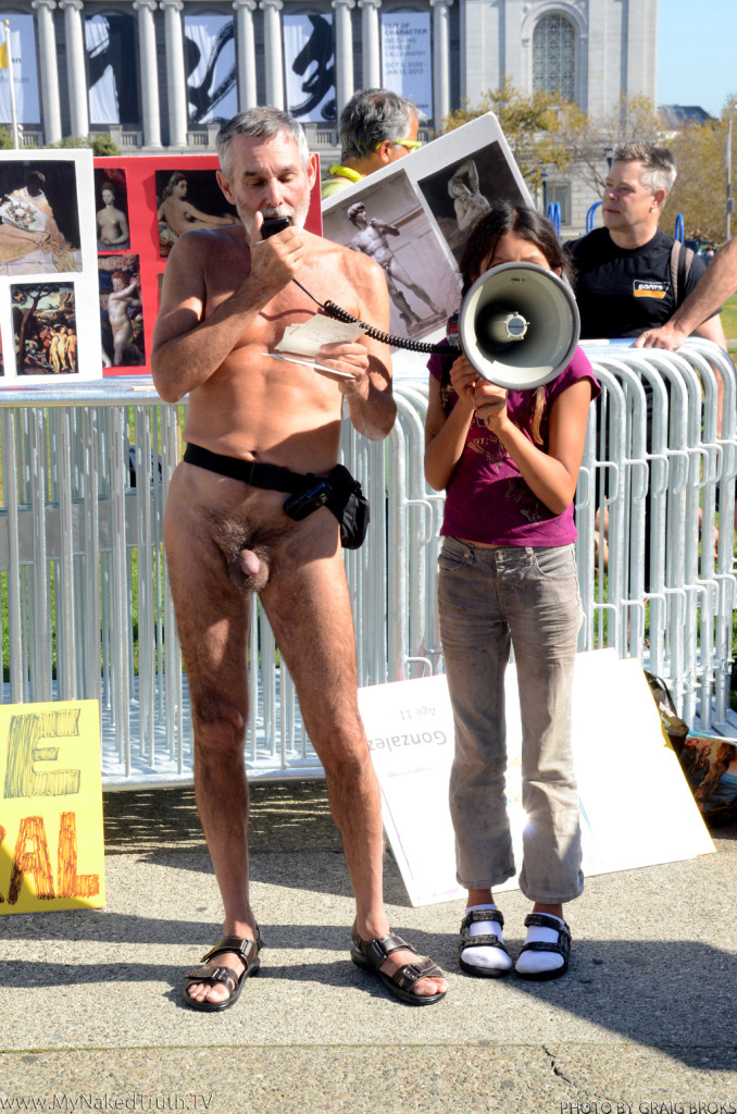 LVDX - US 35 - Visuel (2) - George Davis, nudiste activiste en action
