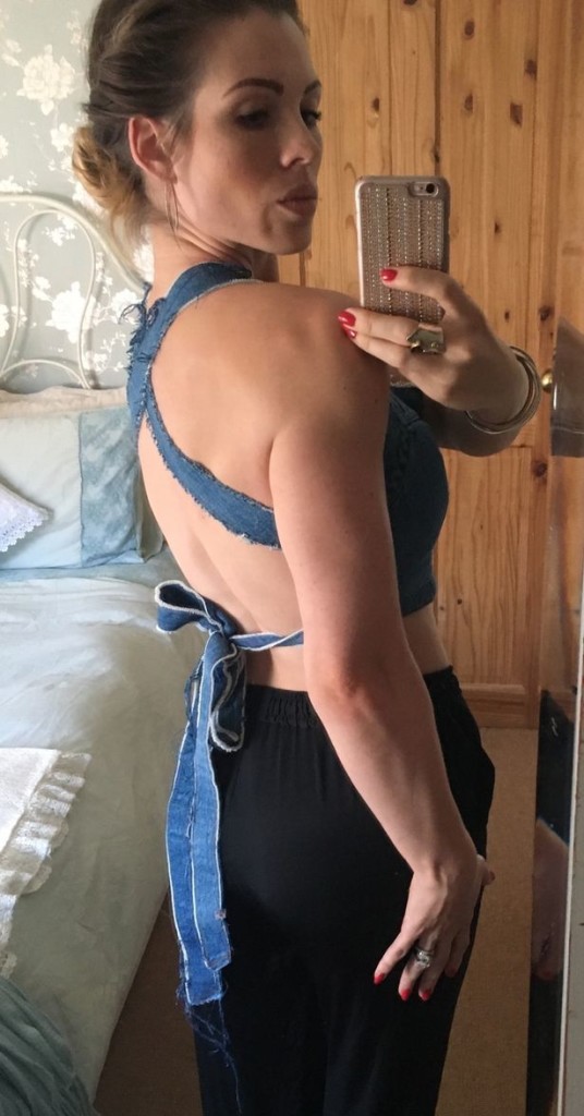 US 39 - 3 - Un selfie de la tenue de Leanne quand elle s'est faite virer du magasin