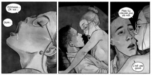 Une femme jouit avec un homme