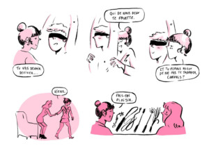 Une nouvelle planche de BD