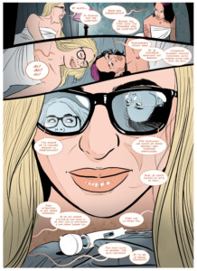 Deux femmes dans cette planche de bd