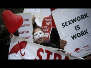 Manifestation contre les lois anti prostitutions