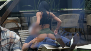 Image de l'émission une femme sur un homme les fesses à l'air.