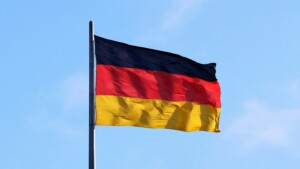 Un drapeau de l'allemagne